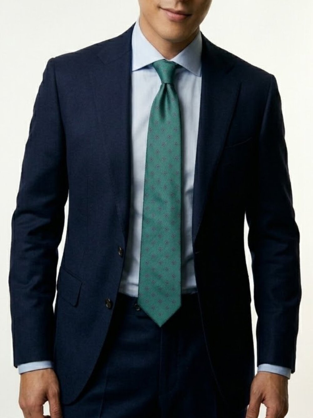 Christian Dior Monsieur Silk Tie Teal Diamond Geometric 90s Corporate Grunge VTG